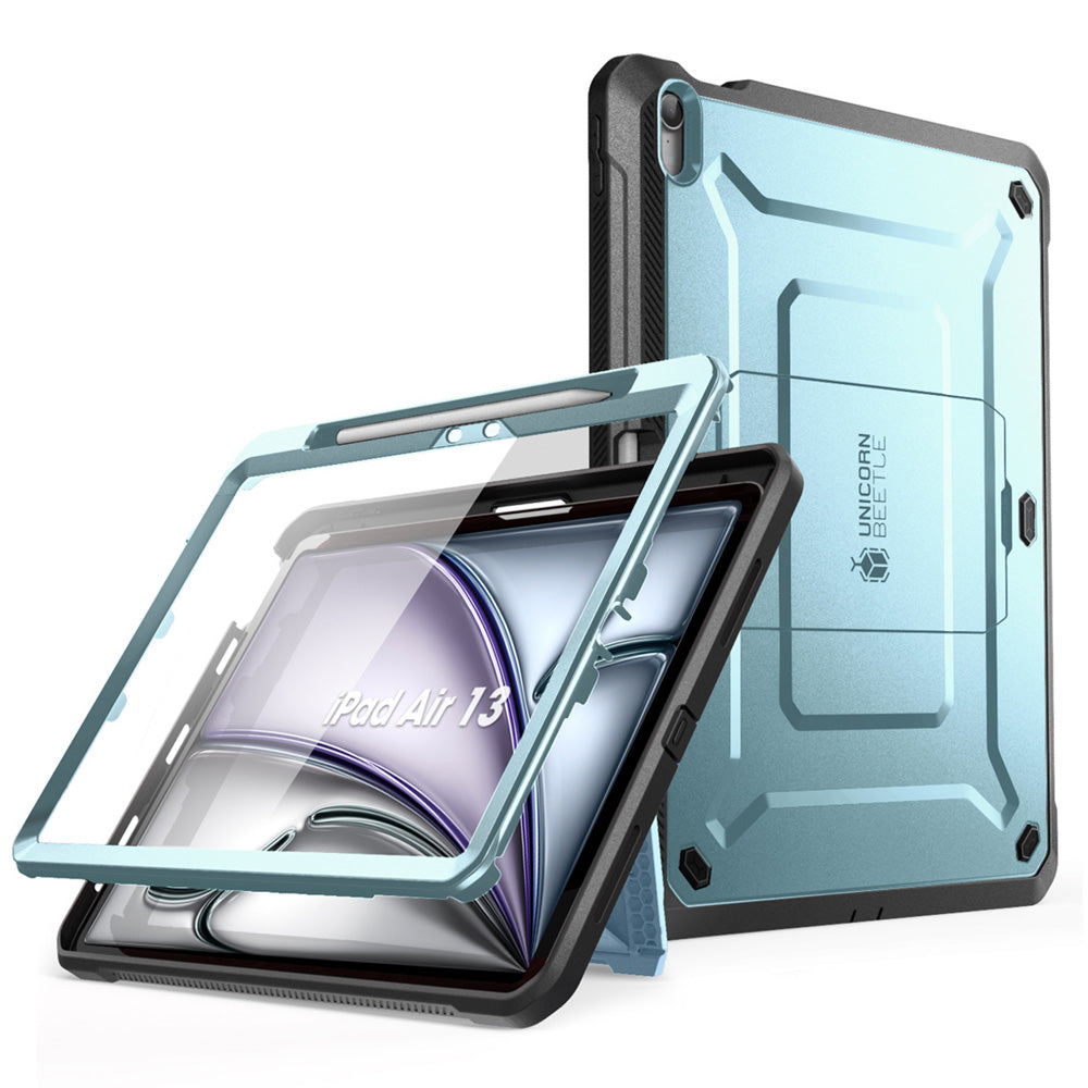 SUPCASE UB Pro 筆槽防摔保護殼 iPad Air 13吋 (2025/2024)－冰川藍
