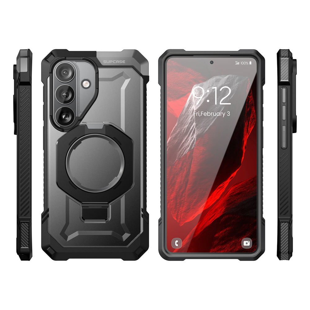 SUPCASE UB Grip 頂級磁吸支架軍規防摔殼 Samsung Galaxy S26－黑色 圖3