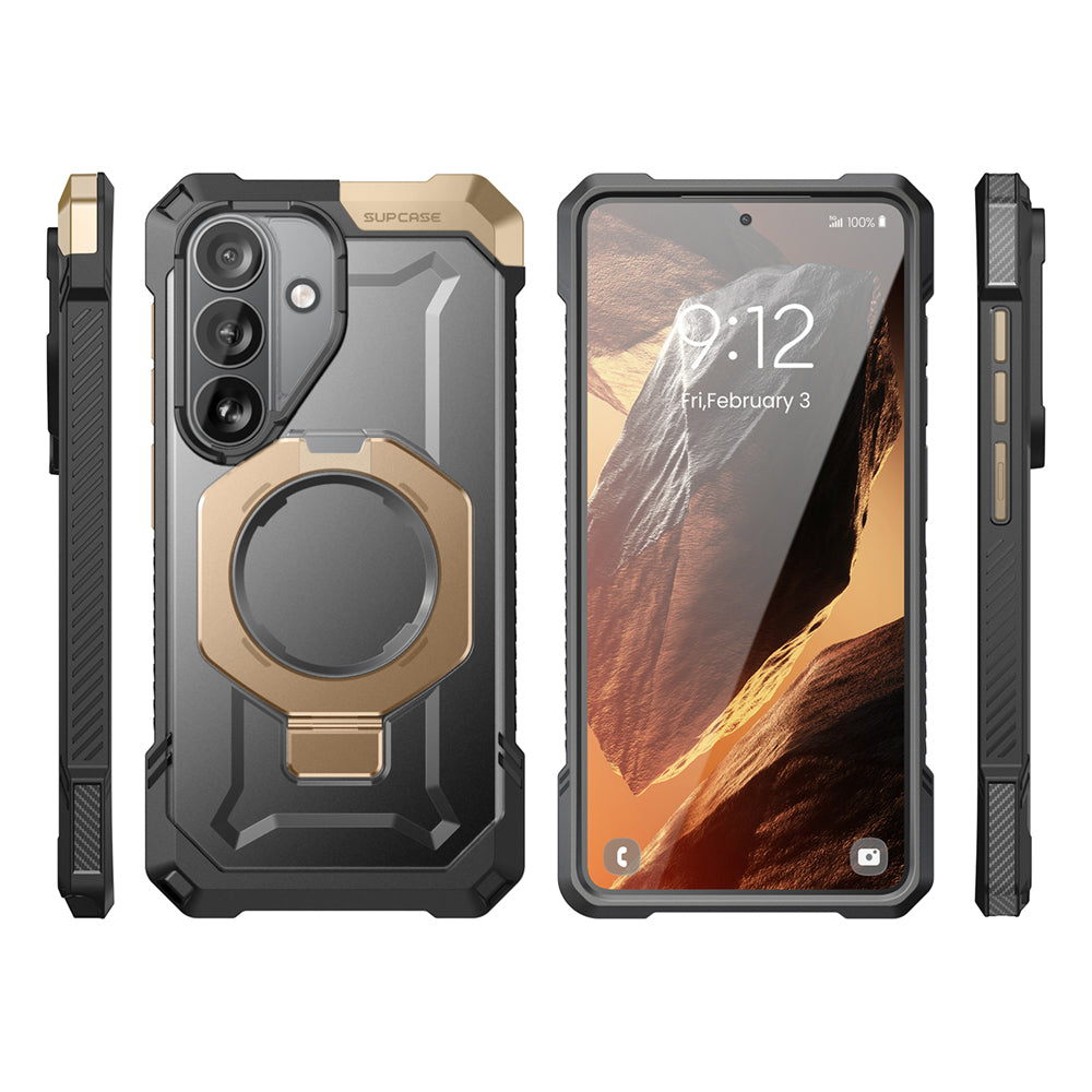SUPCASE UB Grip 頂級磁吸支架軍規防摔殼 Samsung Galaxy S26－沙色 圖3