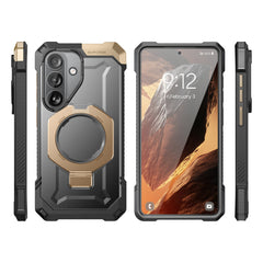 SUPCASE UB Grip 頂級磁吸支架軍規防摔殼 Samsung Galaxy S26－沙色 圖3