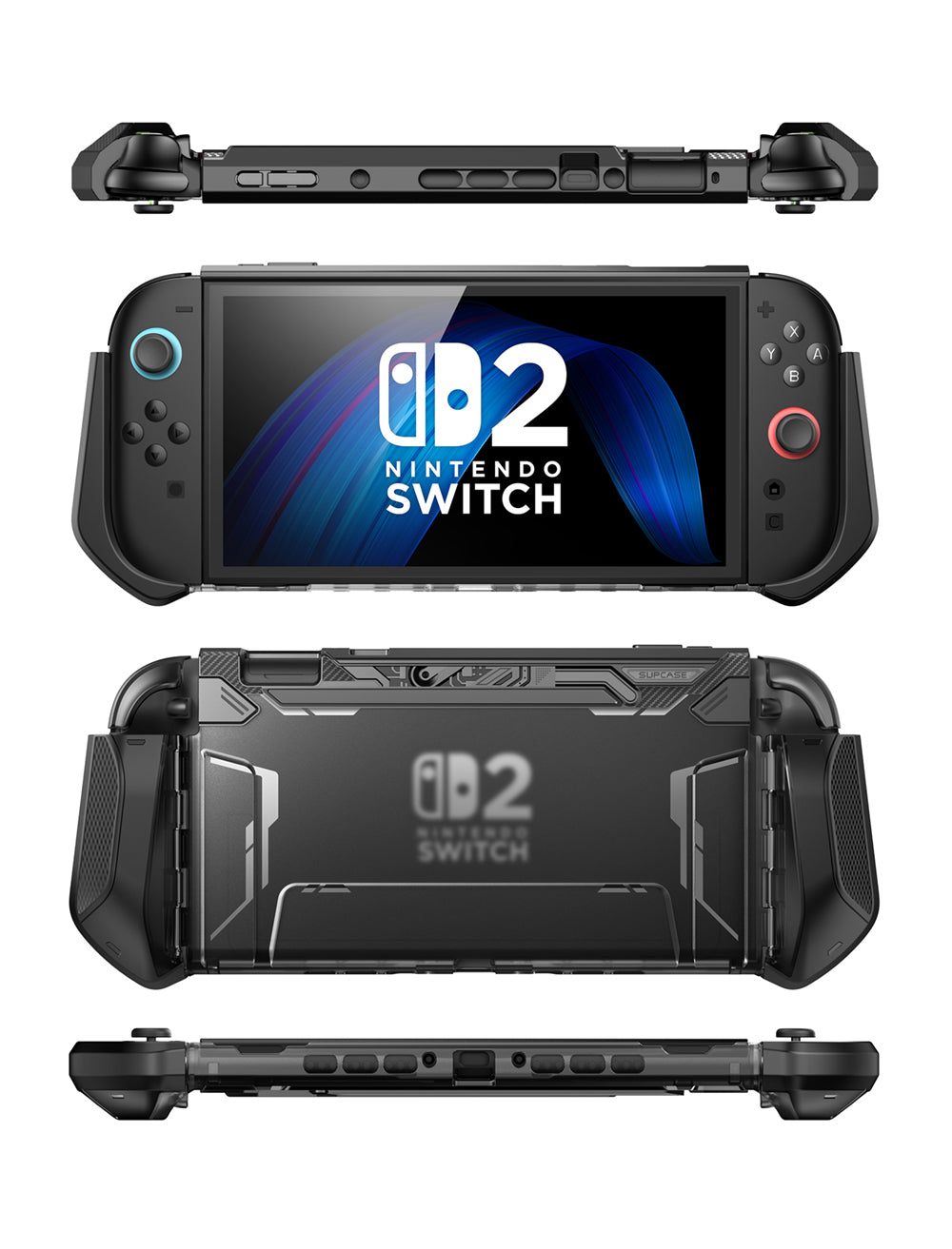 SUPCASE Blade 防滑保護殼 Nintendo Switch 2 (2025)－黑色 圖2