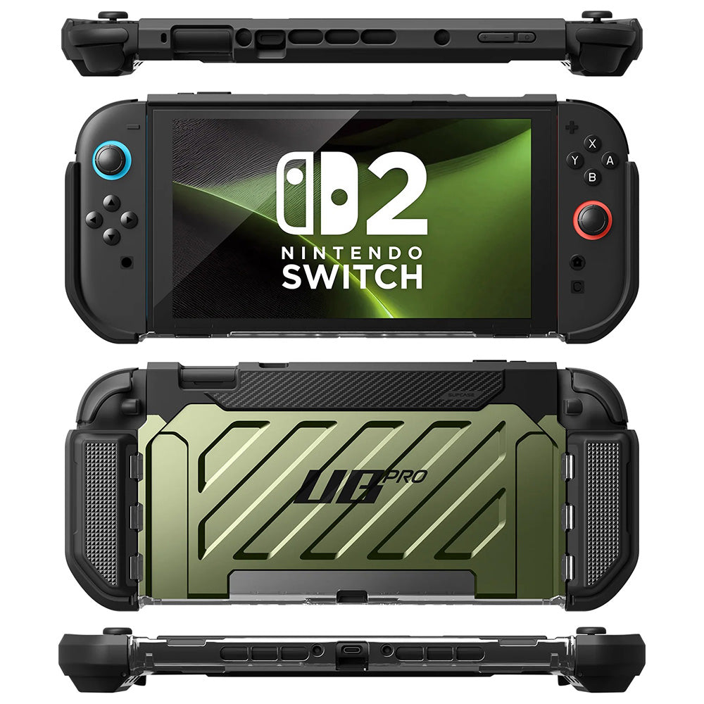 SUPCASE UB Pro 軍規防摔保護殼 Nintendo Switch 2 (2025)－綠色 圖3