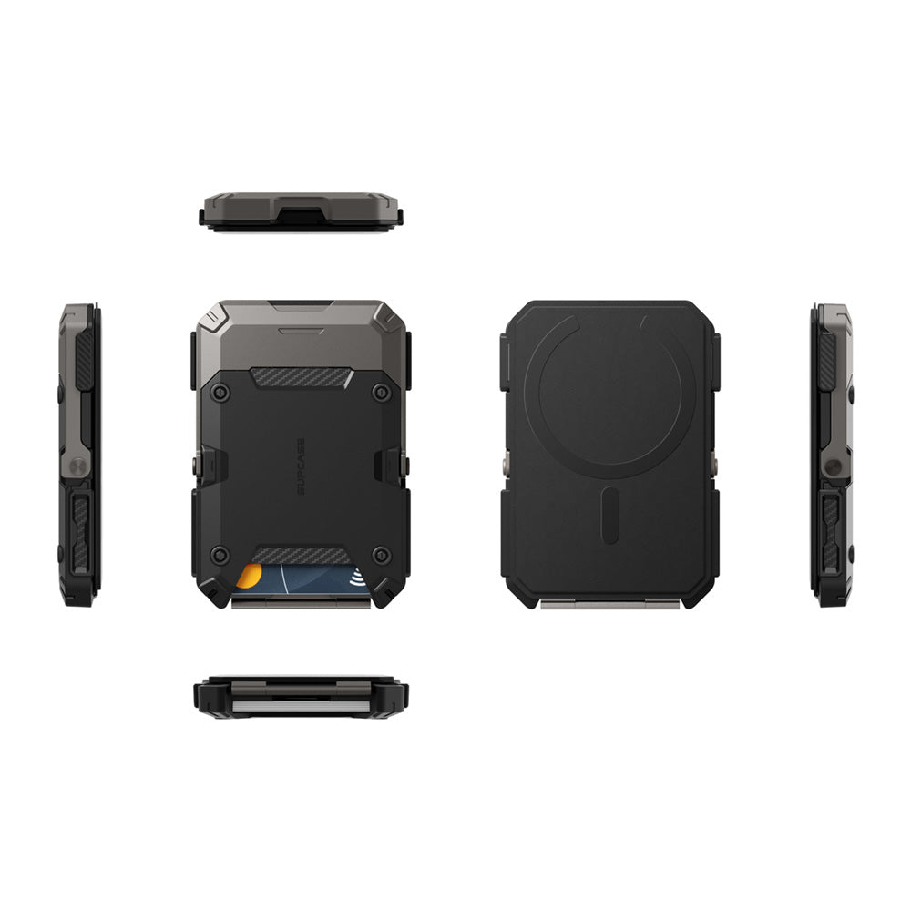 SUPCASE MagSafe 磁吸卡夾支架－黑色 圖3